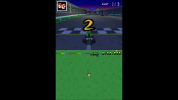 Mario Kart DS N64 Circuit Updated Toads Turnpike with a Few Vehicles