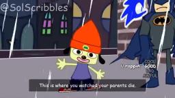 this is where i watched my parents die parappa