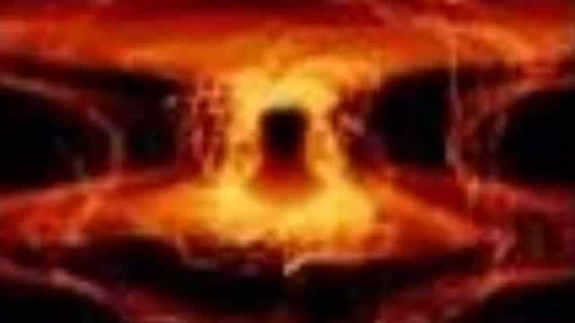 Fiery Techno Trance Visualization - techno visuals with a skull
