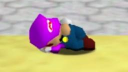 Mario sleeping for 2 minutes
