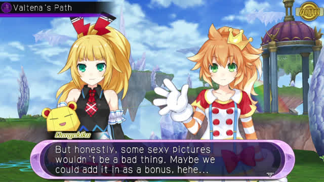 Hyperdimension Neptunia U Action Unleashed - Ch.3 Quest Cutscene - Journalists Only