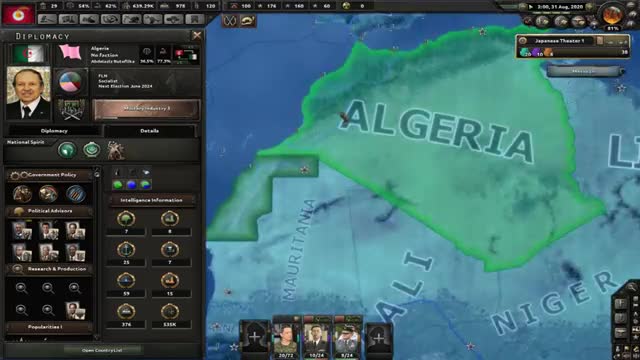 Hearts of Iron 4 HOI4 Millennium Dawn Giappone ROSSO L'Indocina è NOSTRA #3