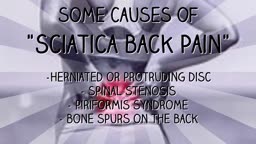 Learn how to get rid of sciatica low back pain naturally at home