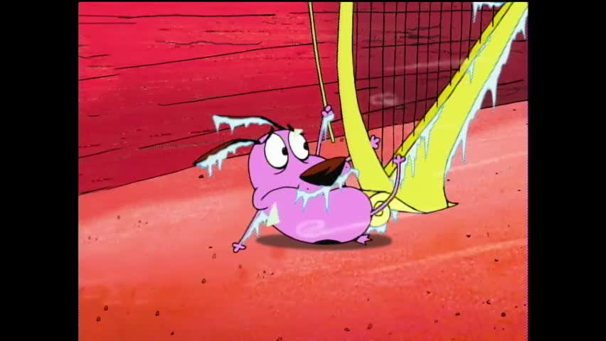 Courage the Cowardly Dog-Episode 8-The Hunchback of Nowhere-The Gods Must Be Goosey