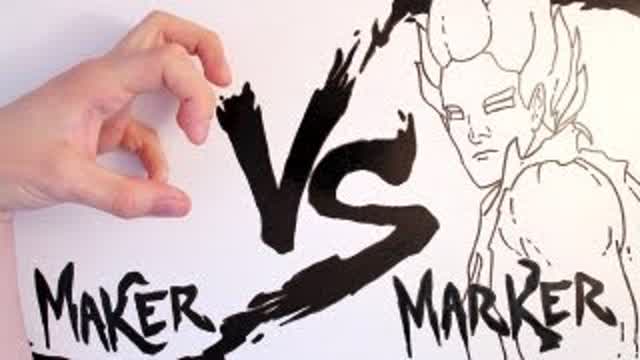 Stop Motion | Whiteboard Animation: Maker vs Marker 1