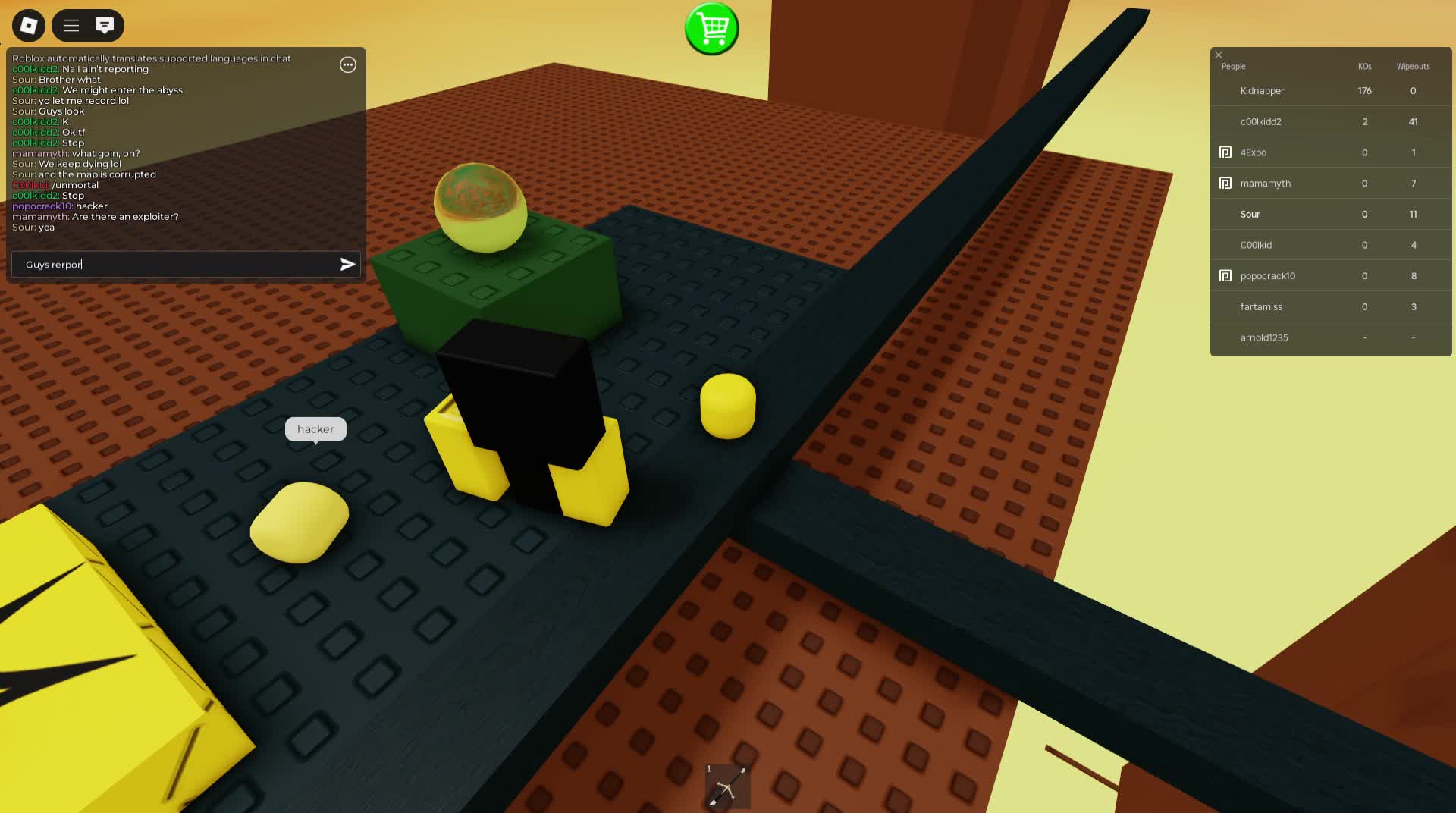 Roblox Sfoth hacked?!?!?!?!