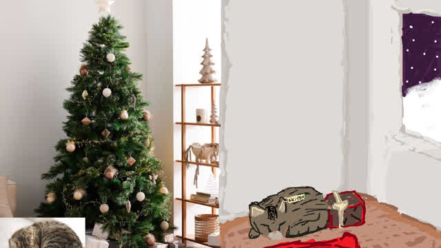 (cool) SpeedPaint Christmas Room