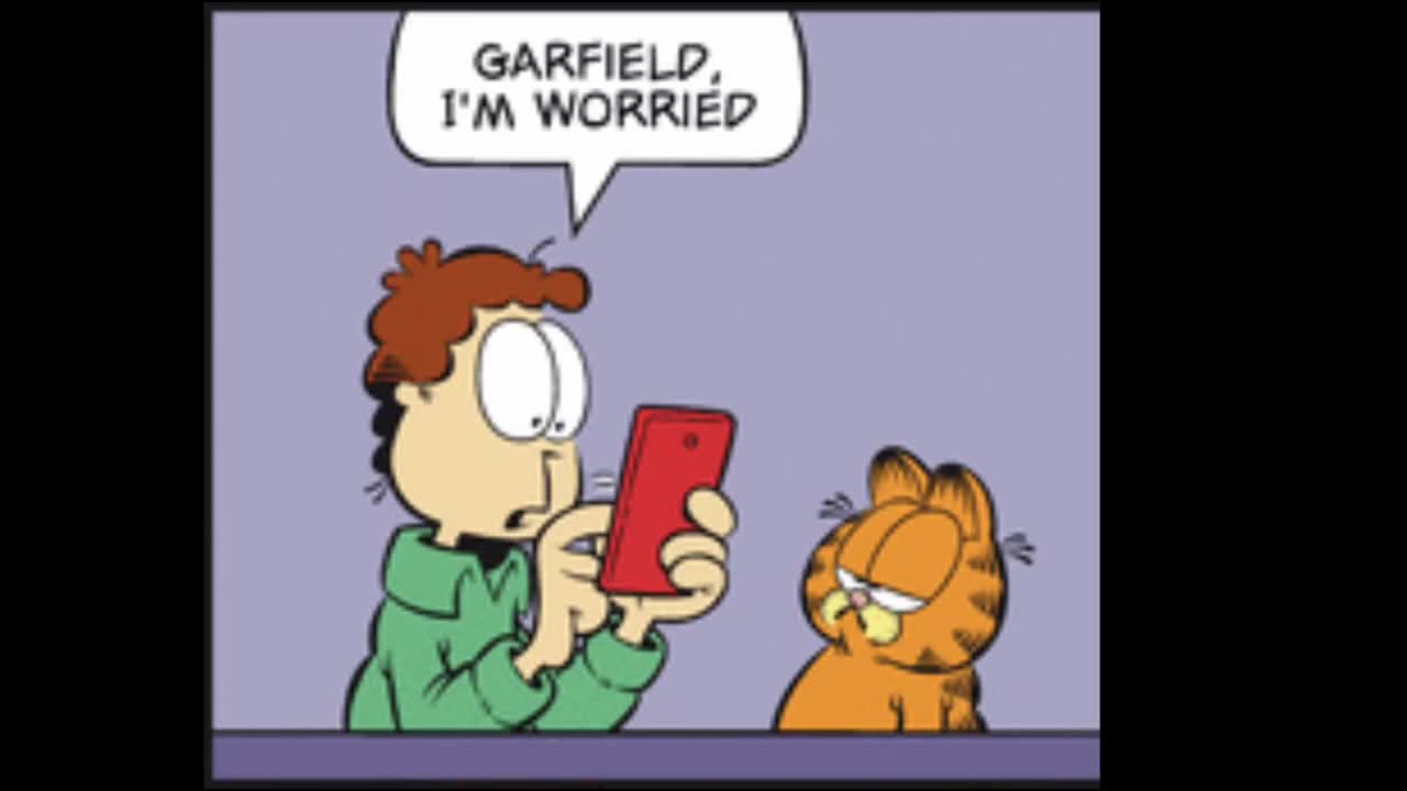Jon thinks his phone is spying on him (Garfield Comic Dub for August 6th, 2024)