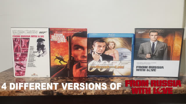 4 Different Versions of From Russia With Love