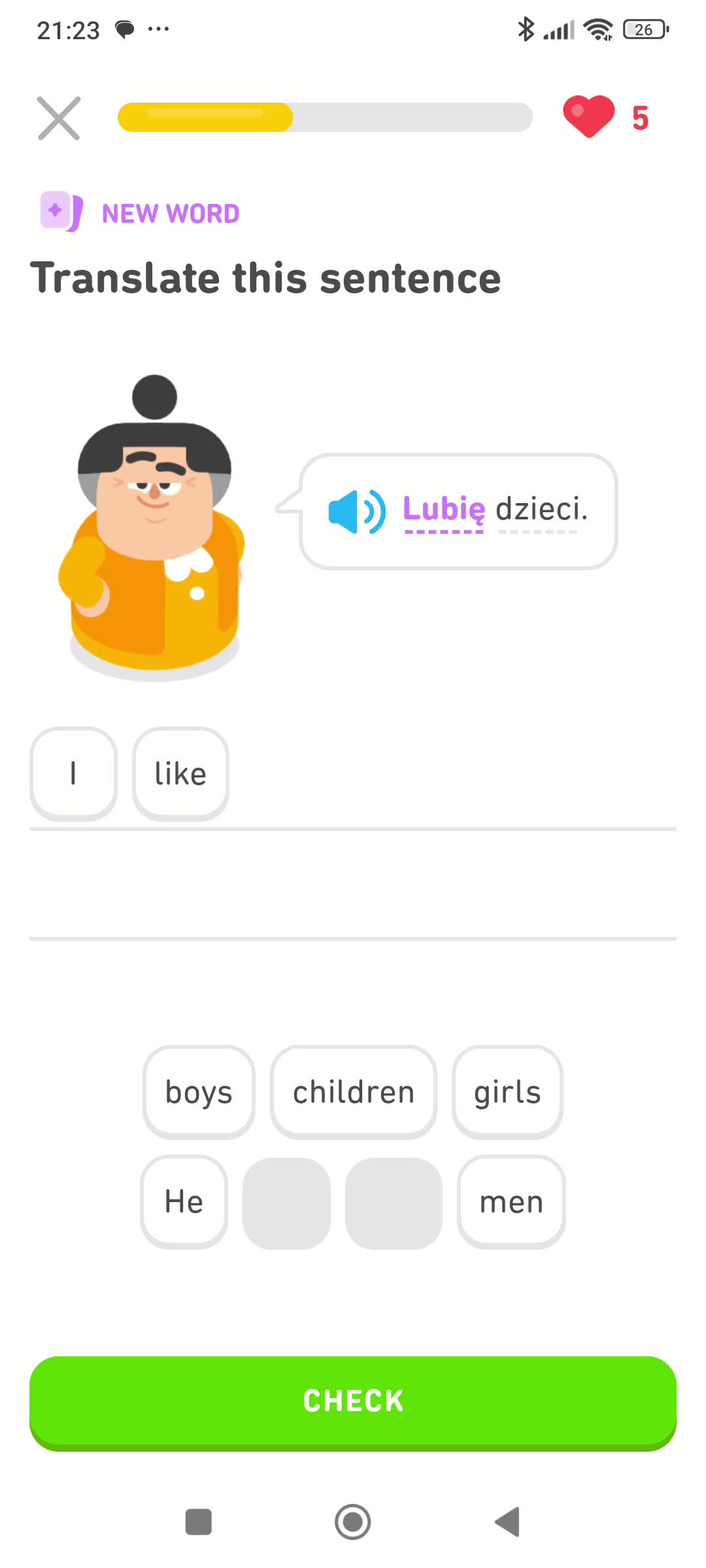 i like children