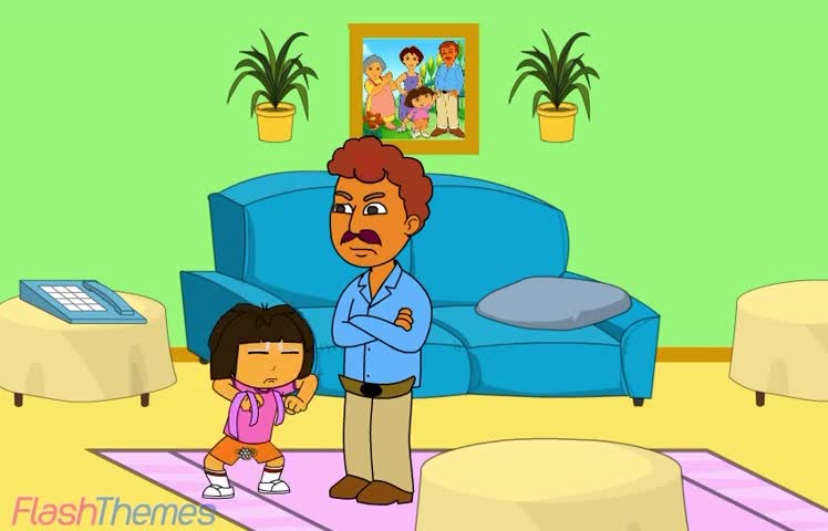 Dora The Explorer behaves at the doctor⧸Grounded