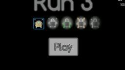 Run 3 playing some levels