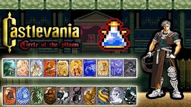 Castlevania: Circle of the Moon Extras 05 Glitch para usar magia en la arena de batalla