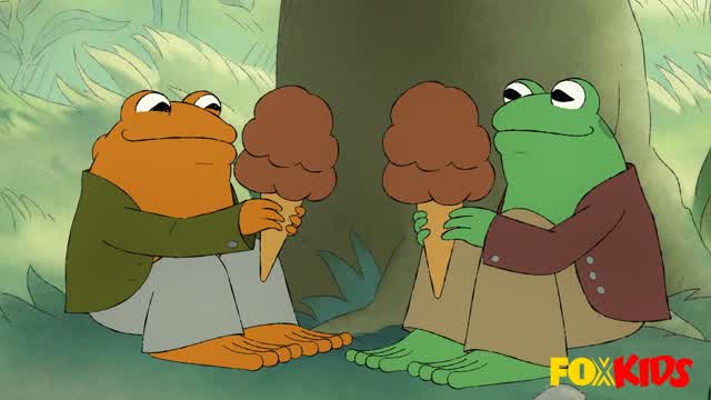 Frog and Toad (2023 Reboot Apple TV Version) Episode 2: ice Cream and A Lost Button