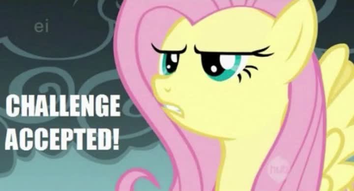 Fluttershy ciśnie pompki (reupload)