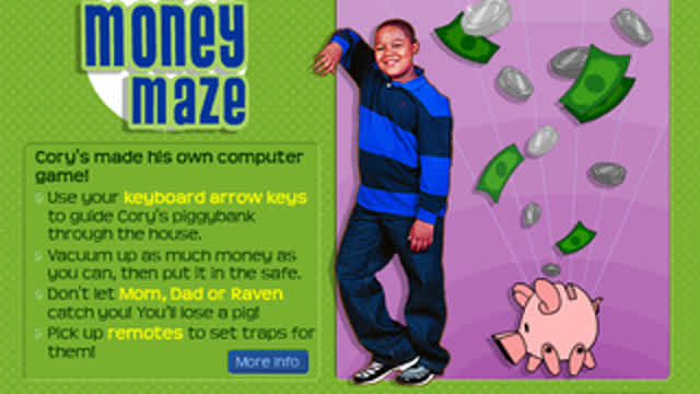 Thats so Raven: Corys Money Maze Gameplay