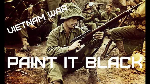 Vietnam War - Pait it Black