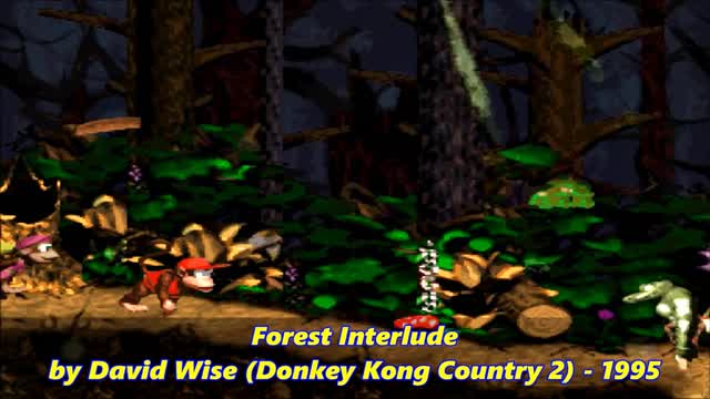 DKC 2 - Forest Interlude (Video) - 1995