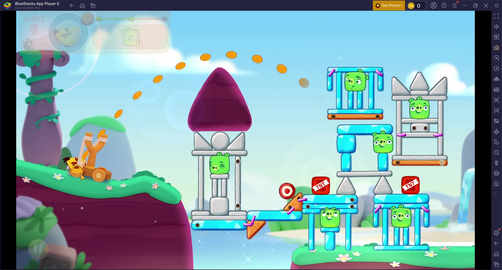 Level 09 Ancients Ruins-Angry Birds Journey