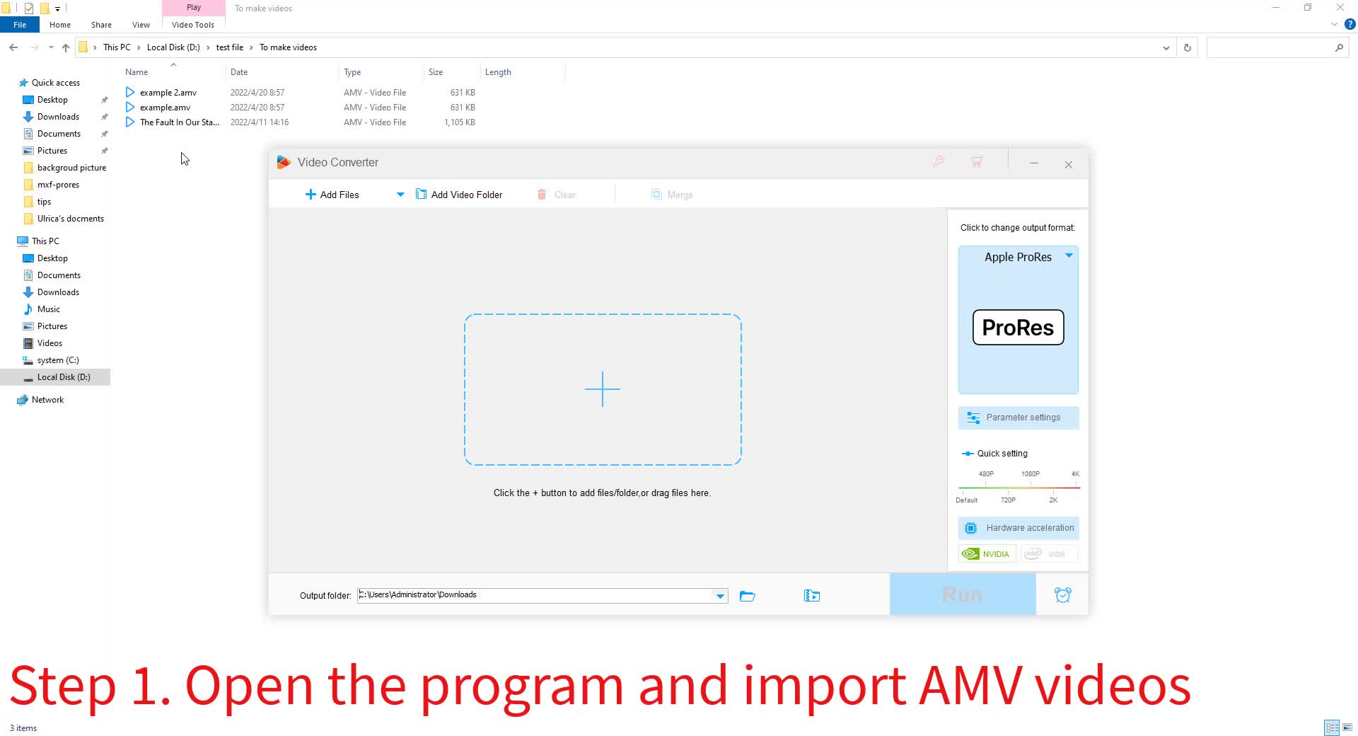 How to Convert AMV to MP4 Fast and Easily