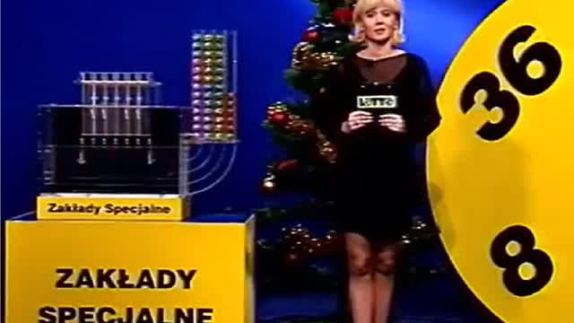 (Retro Studio Lotto) Polsat Losowanie Lotto z gry Zakłady specjalnie 1999 Styczeń 01