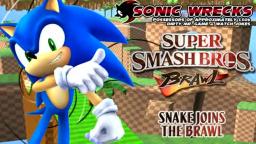 Super Smash Bros. Brawl | Snake Joins The Battle