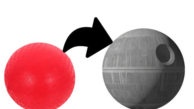 I Turned a Ball Into the Death Star