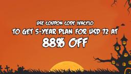 Best Halloween Deal - Ivacy 88 % Discount Code