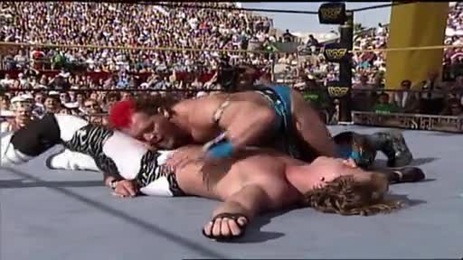 Wrestlemania 9 - Shawn Michaels vs. Tatanka (WWE Intercontinental Title Match)