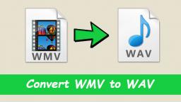 How to Convert WMV to WAV Efficiently?
