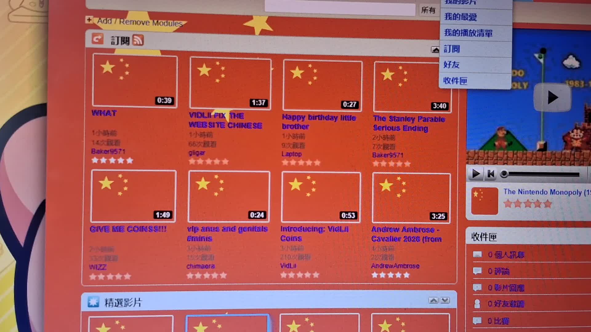 我要买 Vidlii 金币！