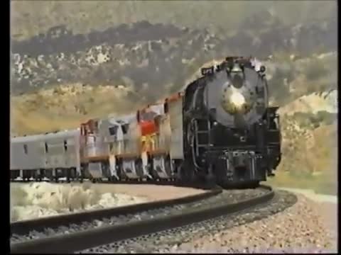 Santa Fe 3751 Employee Train