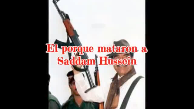 El porqué mataron a Saddam Hussein El porqué mataron a Saddam Hussein