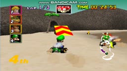 Mario Kart 64 Gameplay Pt.2