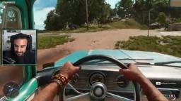 Como si no supiera conducir dice