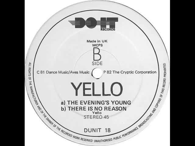 Yello - "There Is No Reason" (1982)