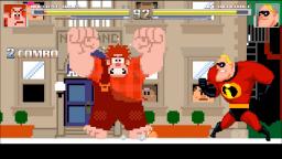 MUGEN Battles #8: Wreck-It Ralph vs Mr. Incredible