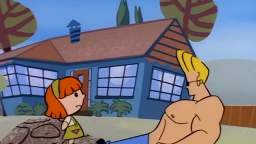 Johnny Bravo S01E04 - Bardzo śmieszne - Pilny uczeń - W noc wigilijną - 480p