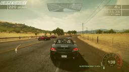 A Clip of Need For Speed: Hot Pursuit But it's Stylized Similar to the 70s