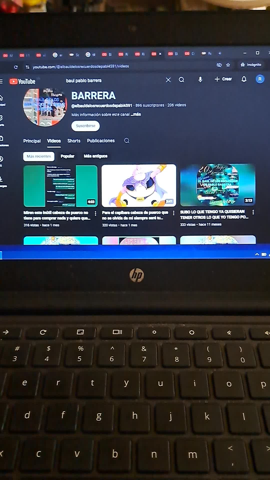 HA VUELTO A TACAR PABLO MUERTO DE HAMBRE ESTE SEÑOR NO SE CANSA