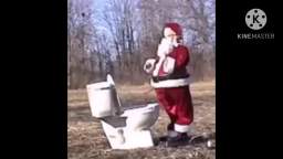 Santa VS Skibidi Toilet