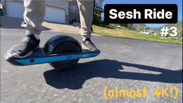 Onewheel Pint X - Sesh Ride #3 (almost 4K!)