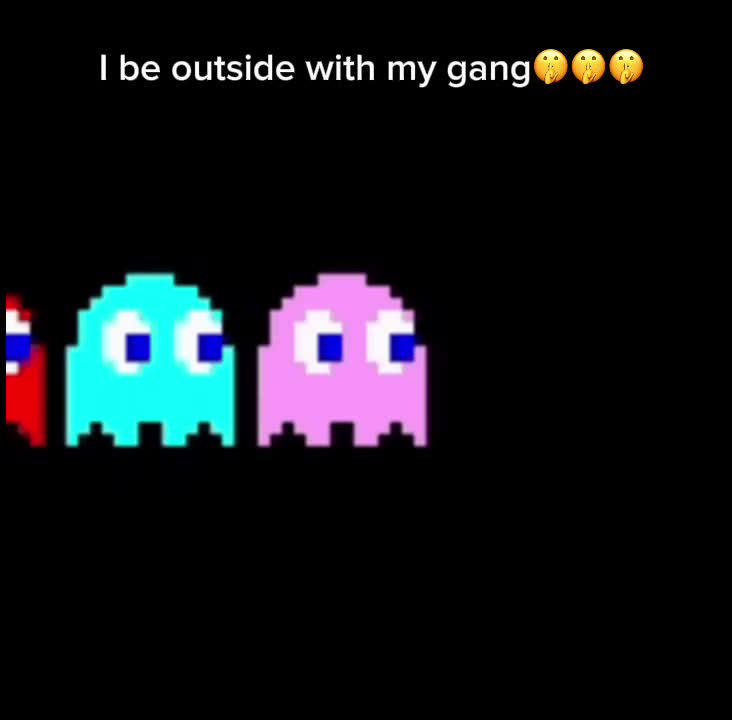 And I be yelling out gang gang✌️