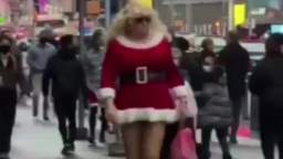 The spirit of the upcoming winter holidays is already wandering in New York