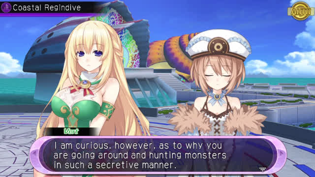 Hyperdimension Neptunia U Action Unleashed - Ch.3 Quest Cutscene - Blanc And Vert Only