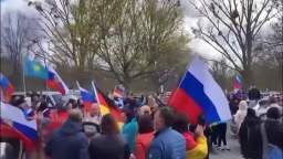 Germans protest for second week in support of Russia