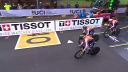 Adrian Zamora falls from his bicycle on his birthday