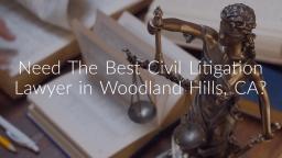 Experienced Civil Litigation Lawyer Woodland Hills CA – Kermisch & Paletz, LLP