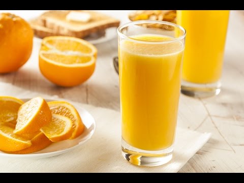 How To Make Fresh Orange Juice Quickly