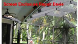 Professional Screen Enclosure Repair in Davie, FL | Broward Screen and Window INC.